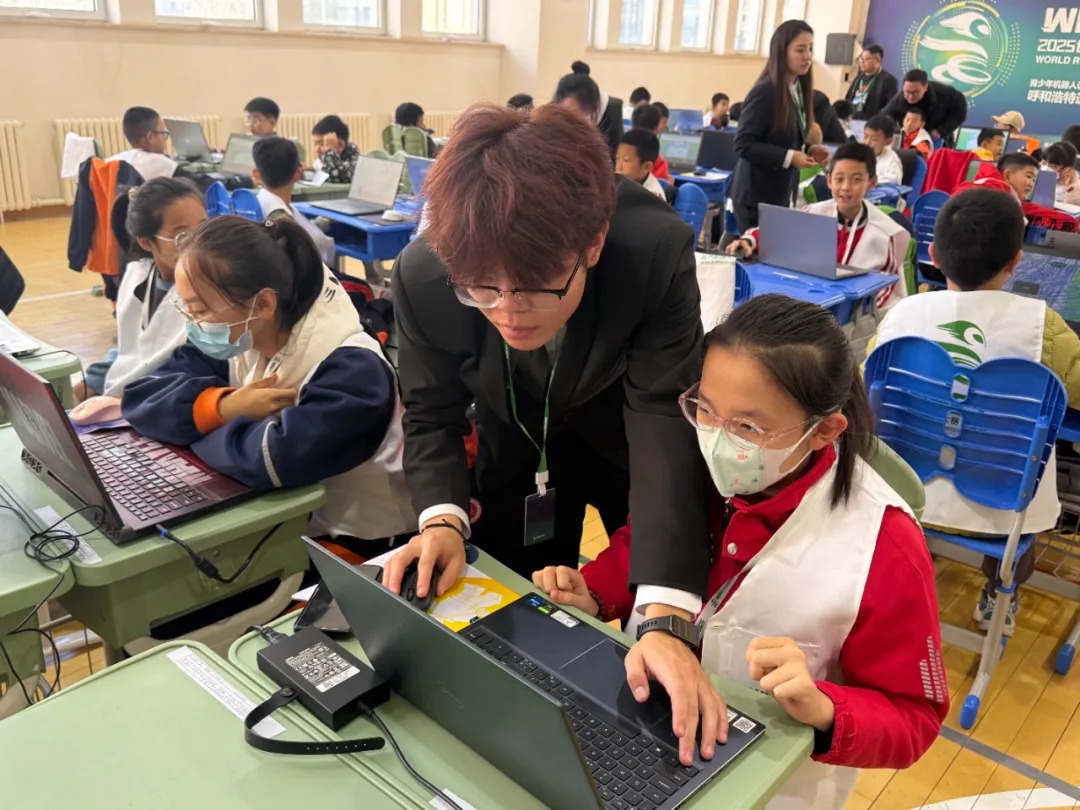志愿服务｜青少年机器人设计大赛呼和浩特选拔赛志愿服务活动