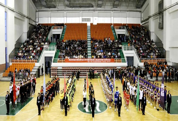 内蒙古师范大学鸿德学院第五届篮球联赛顺利开赛