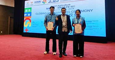 学院工程管理系学生阿古达木、于海佳荣获2025金砖国家职业技能大赛三等奖