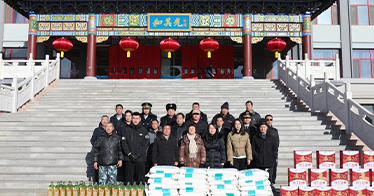 学院领导慰问寒假坚守岗位教职工