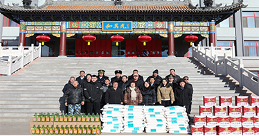 学院领导慰问寒假值班工作人员